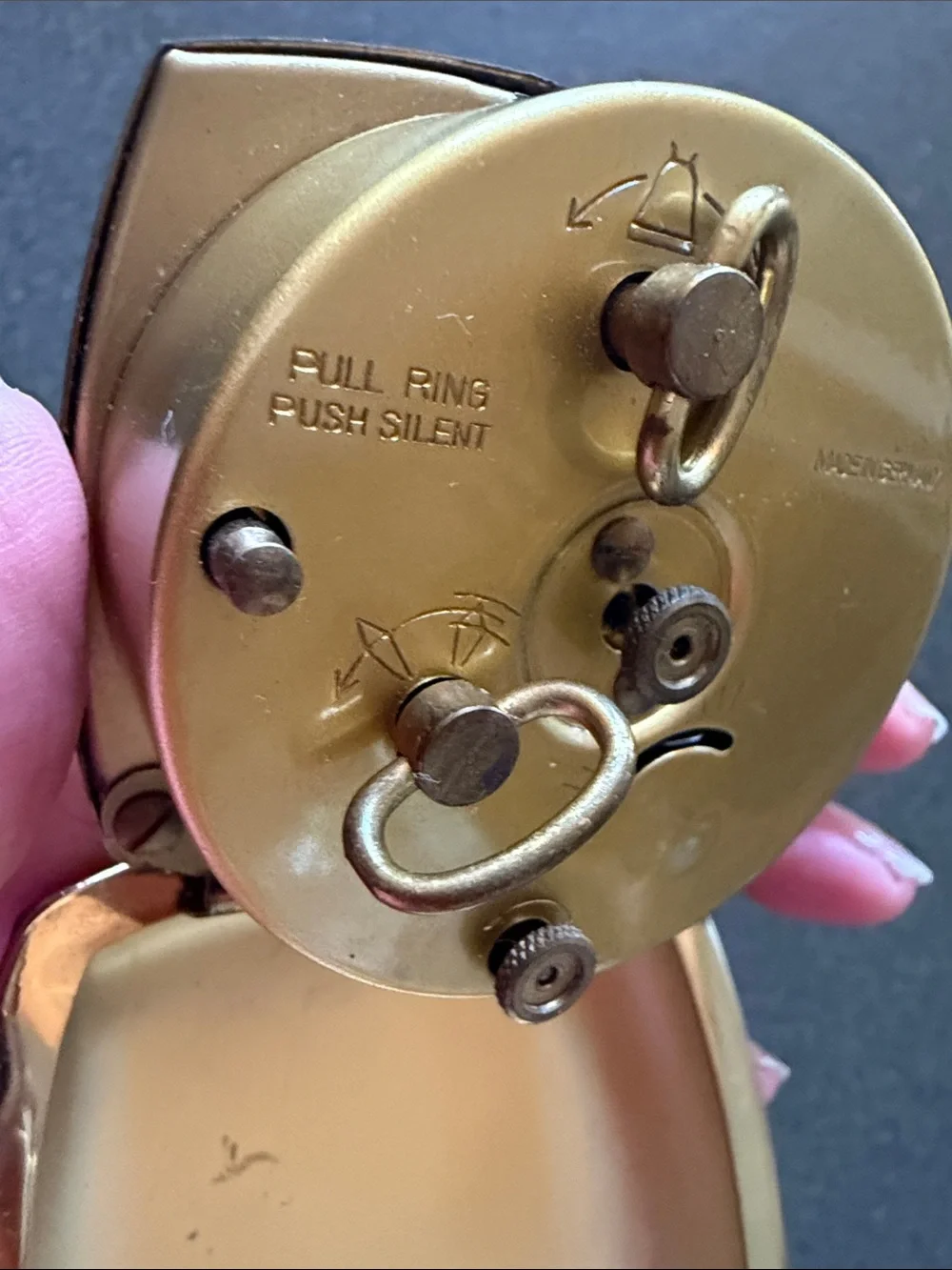 Bradley travel alarm